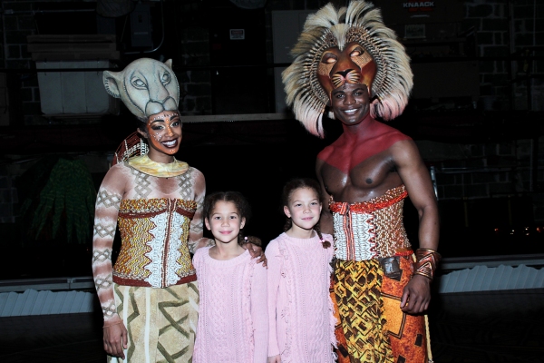 Photo Coverage: Michael Strahan Visits THE LION KING! Image