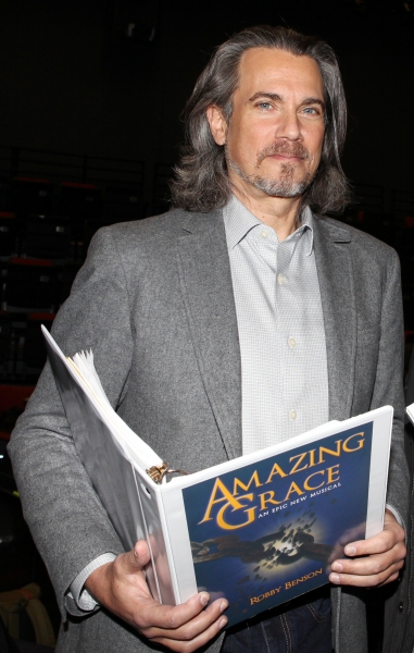 Photo Coverage: In Rehearsal with Josh Young and More for AMAZING GRACE Image