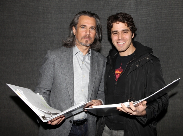 Photo Coverage: In Rehearsal with Josh Young and More for AMAZING GRACE Image