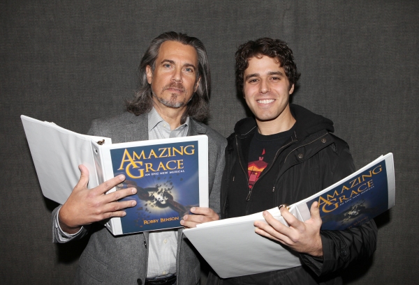 Photo Coverage: In Rehearsal with Josh Young and More for AMAZING GRACE Image