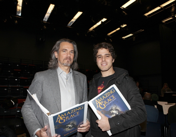 Photo Coverage: In Rehearsal with Josh Young and More for AMAZING GRACE Image