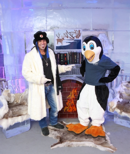 Photo Flash: Carrot Top, Michael Godard and More at Minus5 Ice Bar's Winter Wonderland Experience Image