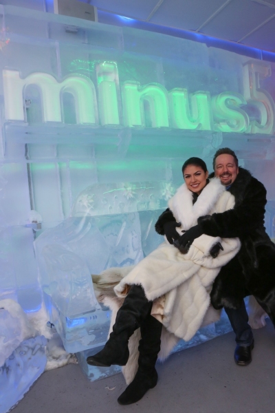 Photo Flash: Carrot Top, Michael Godard and More at Minus5 Ice Bar's Winter Wonderland Experience Image