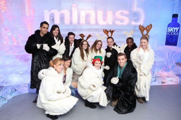 Photo Flash: Carrot Top, Michael Godard and More at Minus5 Ice Bar's Winter Wonderland Experience Image