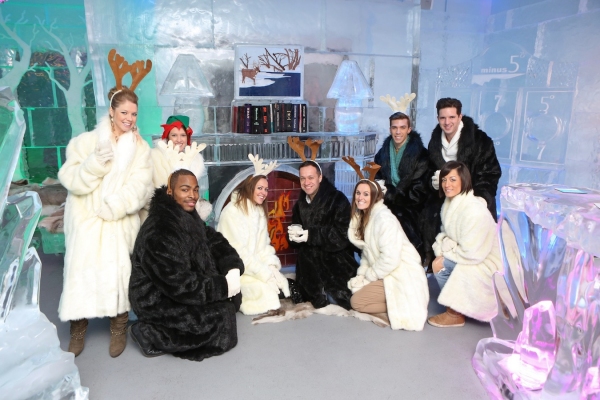 Photo Flash: Carrot Top, Michael Godard and More at Minus5 Ice Bar's Winter Wonderland Experience Image