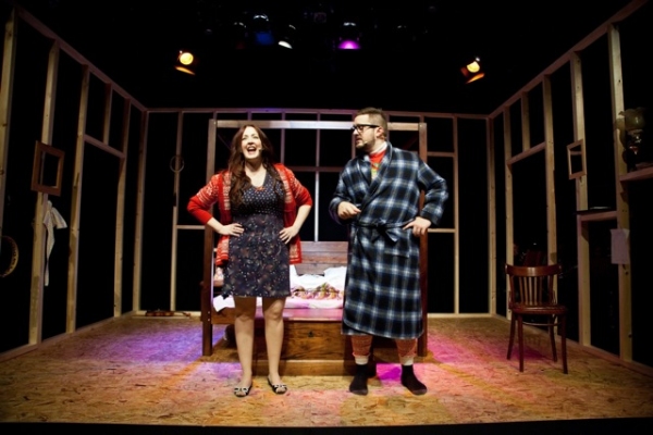 Photo Flash: Lara Bianca Pilcher and Tim Prottey-Jones in I DO! I DO! at Riverside Studios Image