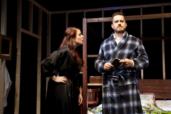Photo Flash: Lara Bianca Pilcher and Tim Prottey-Jones in I DO! I DO! at Riverside Studios Image