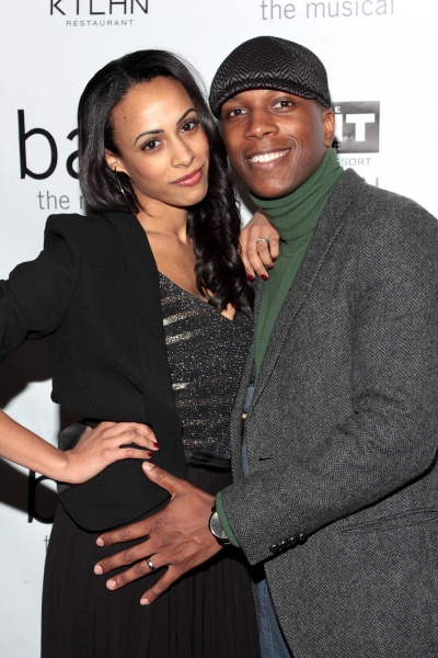 Nicolette Robinson, Leslie Odom Jr. Photo