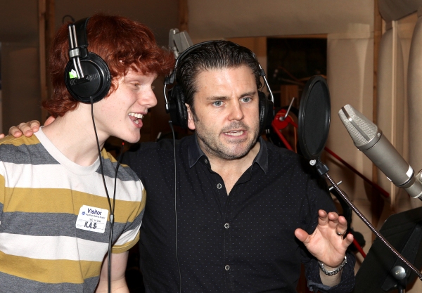 Photo Coverage: In the Recording Studio with the Cast of THE MYSTERY OF EDWIN DROOD! Image