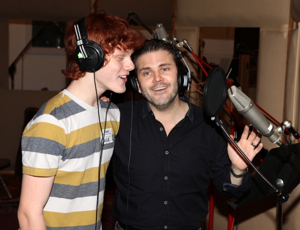 Photo Coverage: In the Recording Studio with the Cast of THE MYSTERY OF EDWIN DROOD! Image