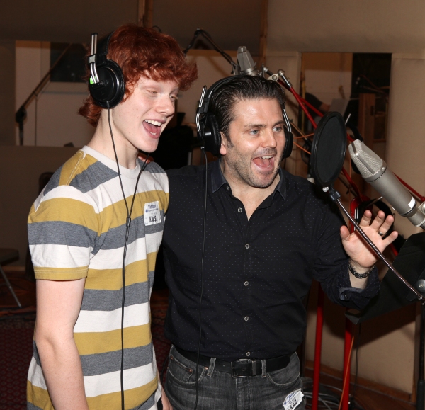 Photo Coverage: In the Recording Studio with the Cast of THE MYSTERY OF EDWIN DROOD! Image