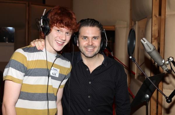 Photo Coverage: In the Recording Studio with the Cast of THE MYSTERY OF EDWIN DROOD! Image