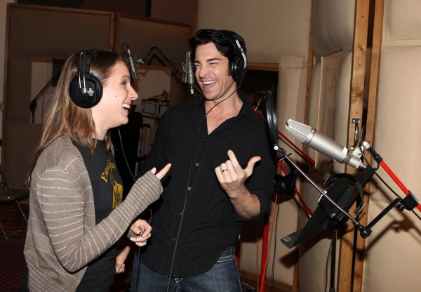 Photo Coverage: In the Recording Studio with the Cast of THE MYSTERY OF EDWIN DROOD! Image