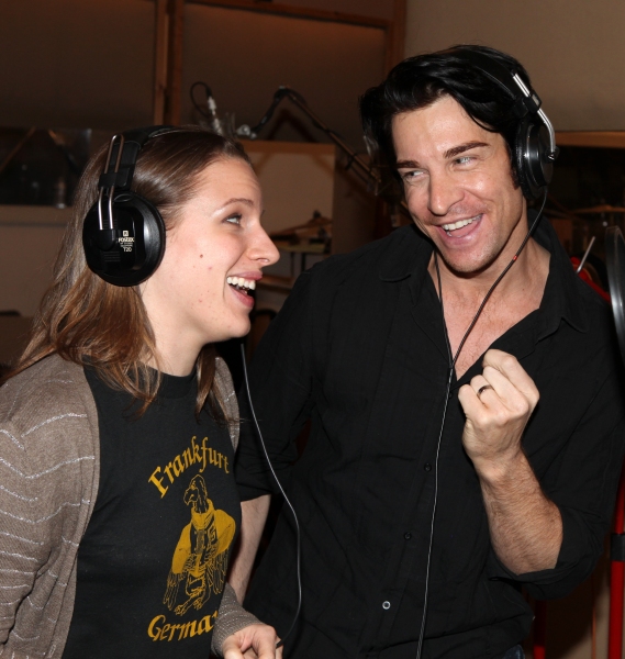 Photo Coverage: In the Recording Studio with the Cast of THE MYSTERY OF EDWIN DROOD! Image
