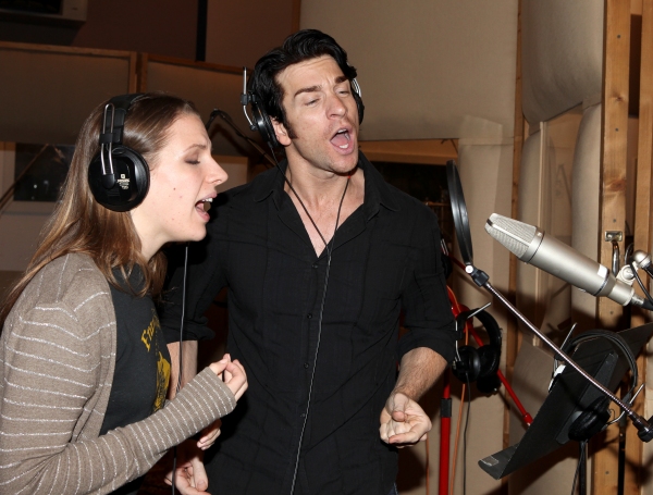 Photo Coverage: In the Recording Studio with the Cast of THE MYSTERY OF EDWIN DROOD! Image