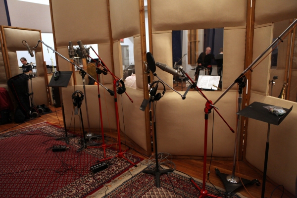 Photo Coverage: In the Recording Studio with the Cast of THE MYSTERY OF EDWIN DROOD! Image