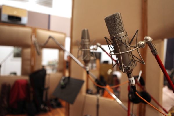 Photo Coverage: In the Recording Studio with the Cast of THE MYSTERY OF EDWIN DROOD! Image