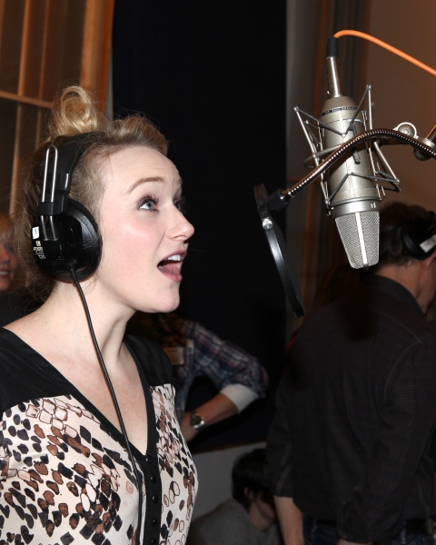 Photo Coverage: In the Recording Studio with the Cast of THE MYSTERY OF EDWIN DROOD! Image