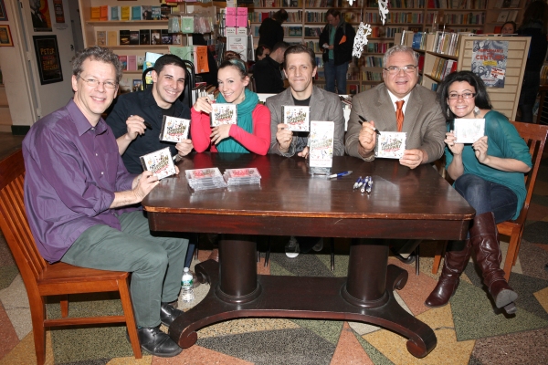 Photo Coverage: FORBIDDEN BROADWAY Cast Signs Albums at Drama Book Shop Image
