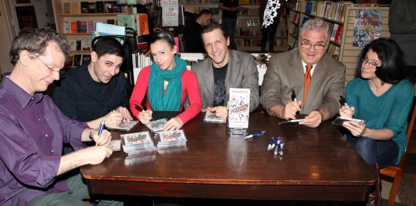 Photo Coverage: FORBIDDEN BROADWAY Cast Signs Albums at Drama Book Shop Image