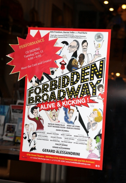 Photo Coverage: FORBIDDEN BROADWAY Cast Signs Albums at Drama Book Shop Image