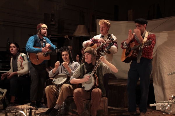 Photo Coverage: PigPen Theatre Co. Lights Un-Rockefeller Center Christmas Tree Image