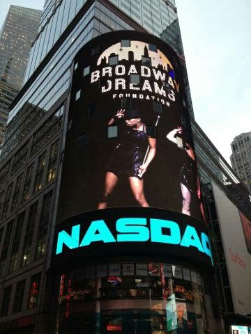Photo Flash: Tony Vincent & Broadway Dream Foundation Ring NASDAQ Bell Image