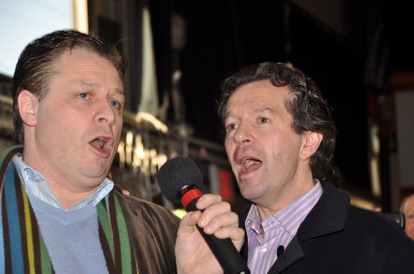 Photo Coverage: The Irish Tenors Visit Hurricane Sandy Victims in Breezy Point  Image