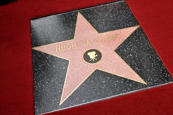 Photo Flash: Hugh Jackman Honored with Star on Hollywood Walk of Fame Image