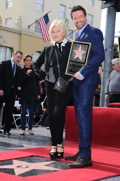 Photo Flash: Hugh Jackman Honored with Star on Hollywood Walk of Fame 