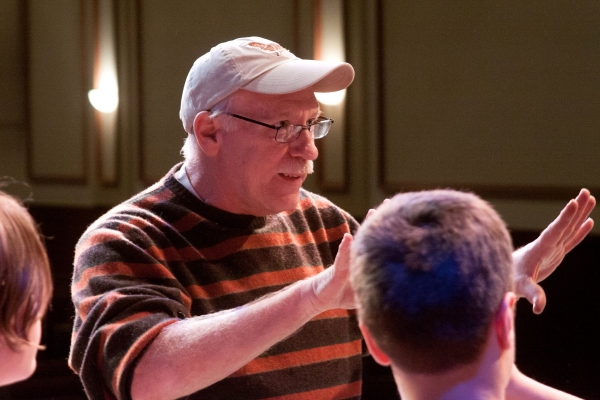 Photo Flash: Sneak Peek at Rehearsals for A MUSICAL CHRISTMAS CARD Image