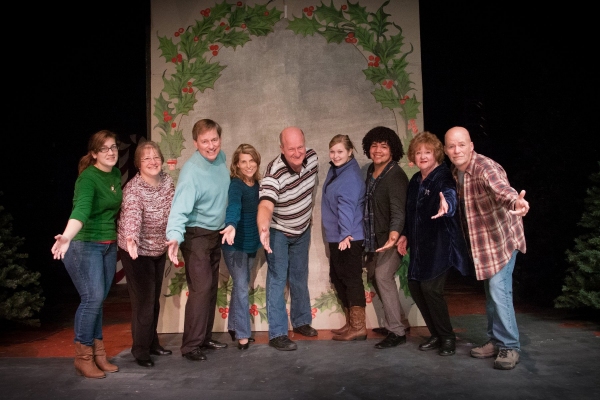 Photo Flash: Sneak Peek at Rehearsals for A MUSICAL CHRISTMAS CARD Image
