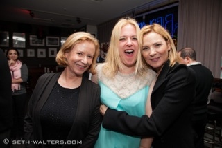 Eve Plumb, Lisa Lambert and Kim Cattrall Photo