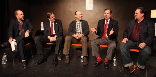 Photo Coverage: Robert Simonson, Danny Burstein and More at PERFORMANCE OF THE CENTURY Actors' Equity Association Book Signing Image