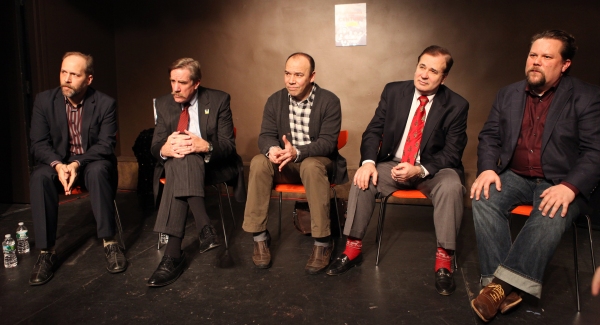 Photo Coverage: Robert Simonson, Danny Burstein and More at PERFORMANCE OF THE CENTURY Actors' Equity Association Book Signing Image