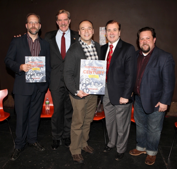 Photo Coverage: Robert Simonson, Danny Burstein and More at PERFORMANCE OF THE CENTURY Actors' Equity Association Book Signing Image