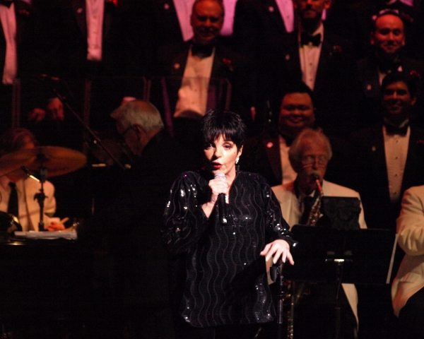 Photo Coverage: Liza Minnelli with MenAlive in A WINTER SPECTACULAR Opening Night at Segerstrom Hall Image