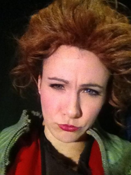 Photo Flash: Saturday Intermission Pics, Dec 15 - NEWSIES, EVITA Send Thoughts to Newtown, SantaCon & More!  Image