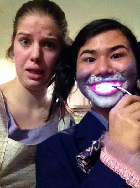 Photo Flash: Saturday Intermission Pics, Dec 15 - NEWSIES, EVITA Send Thoughts to Newtown, SantaCon & More!  Image