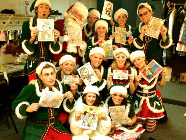 Photo Flash: Saturday Intermission Pics, Dec 15, Part 2 - More Heartfelt Newtown Tributes and Christmas Cheer! Image