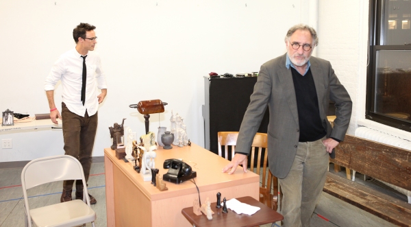 Photo Coverage: Tom Cavanagh & Judd Hirsch in Rehearsal for FREUD'S LAST SESSION Image