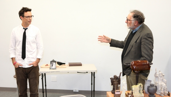 Photo Coverage: Tom Cavanagh & Judd Hirsch in Rehearsal for FREUD'S LAST SESSION Image