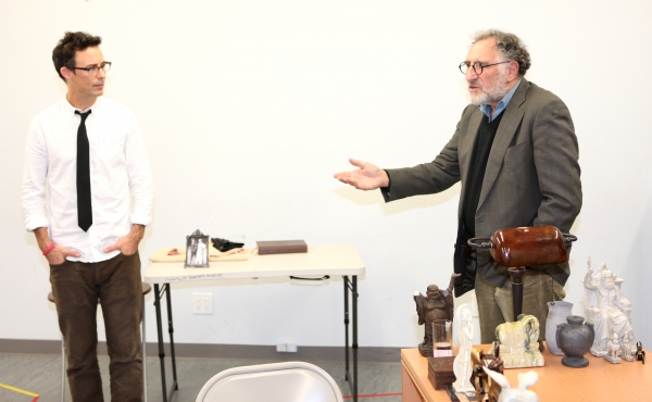 Photo Coverage: Tom Cavanagh & Judd Hirsch in Rehearsal for FREUD'S LAST SESSION Image