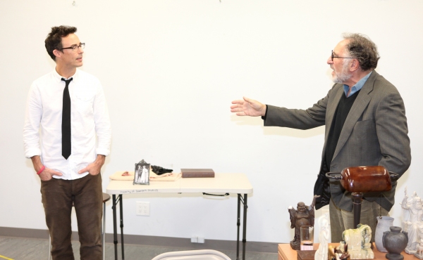 Photo Coverage: Tom Cavanagh & Judd Hirsch in Rehearsal for FREUD'S LAST SESSION Image
