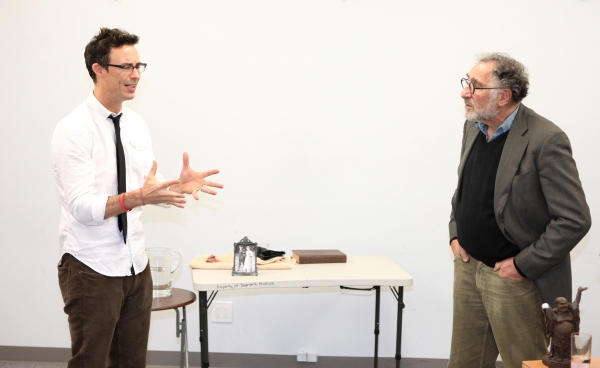 Photo Coverage: Tom Cavanagh & Judd Hirsch in Rehearsal for FREUD'S LAST SESSION Image
