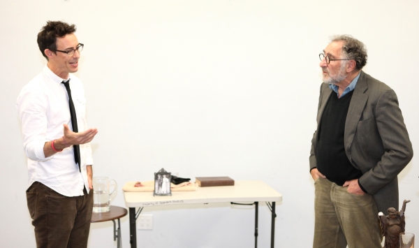 Photo Coverage: Tom Cavanagh & Judd Hirsch in Rehearsal for FREUD'S LAST SESSION Image
