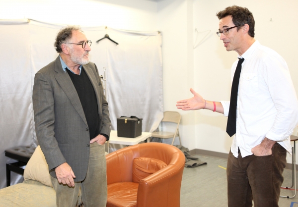 Photo Coverage: Tom Cavanagh & Judd Hirsch in Rehearsal for FREUD'S LAST SESSION Image