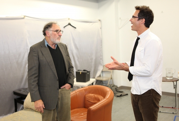 Photo Coverage: Tom Cavanagh & Judd Hirsch in Rehearsal for FREUD'S LAST SESSION Image