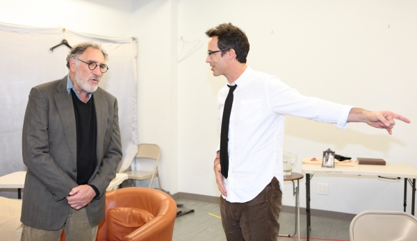 Photo Coverage: Tom Cavanagh & Judd Hirsch in Rehearsal for FREUD'S LAST SESSION Image
