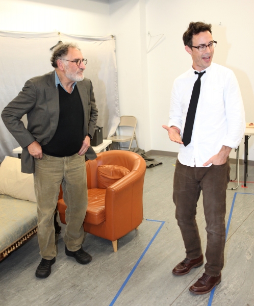 Photo Coverage: Tom Cavanagh & Judd Hirsch in Rehearsal for FREUD'S LAST SESSION Image